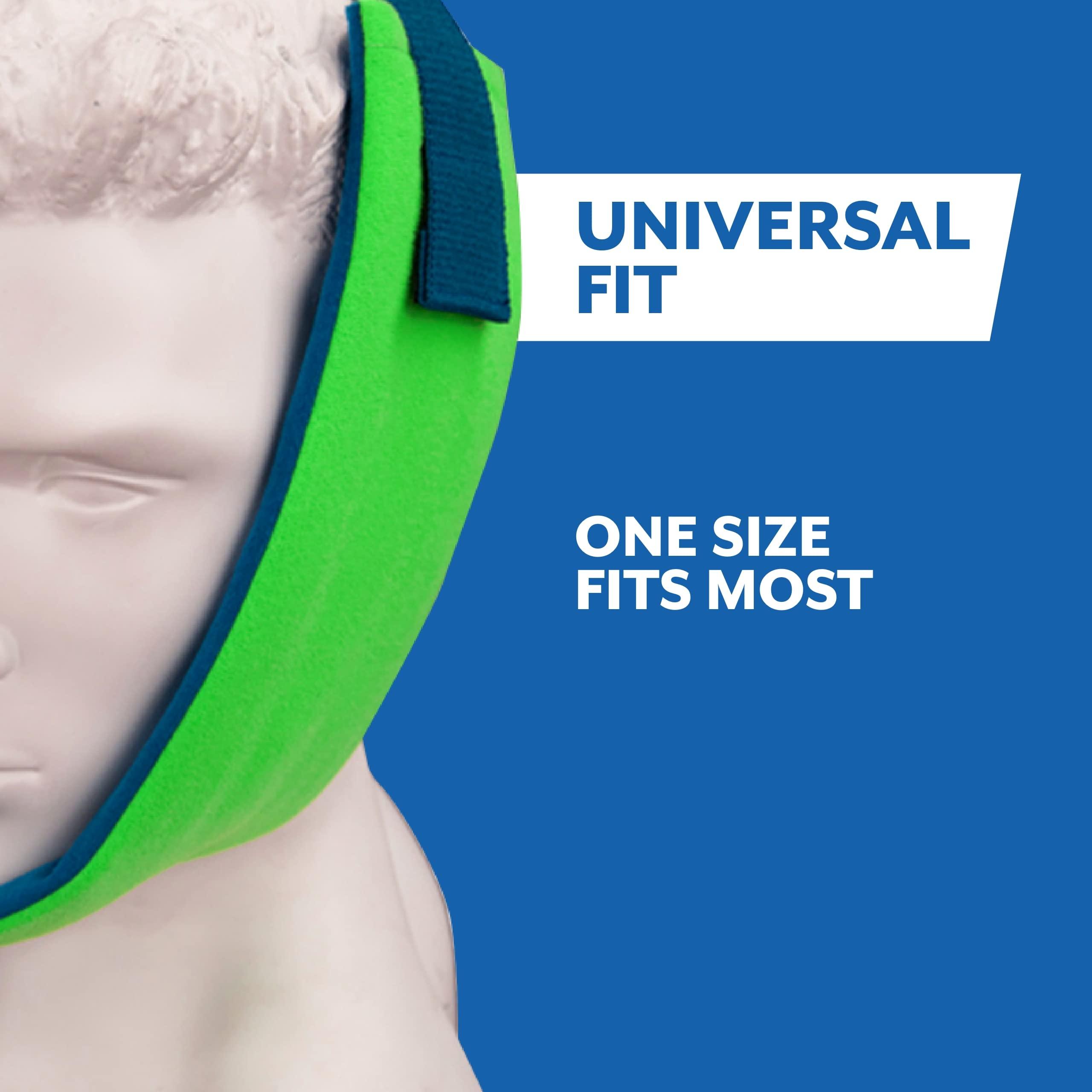 Brownmed Brownmed - Polar Ice TMJ Wrap - Reusable Jaw Ice Pack Wrap - Gentle Compression Wrap for Headaches, Migraines, Jaw Pain & Wisdom Teeth Surgery - Face Ice Pack Wrap