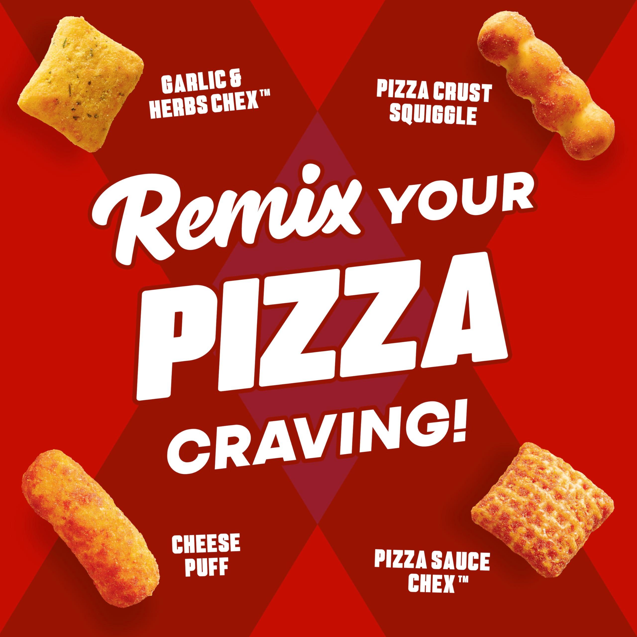 Chex Mix Chex Mix Snack Mix, Remix Cheesy Pizza, Savory Snack Bag, 11 oz