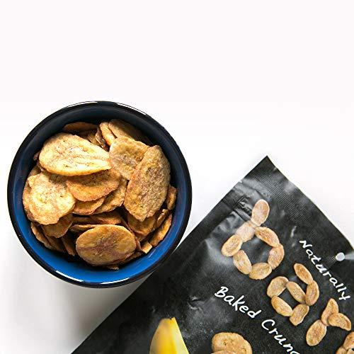 Bare Bare Baked Crunchy Banana Chips, Simply Banana, Gluten Free, 2.7 oz Bag