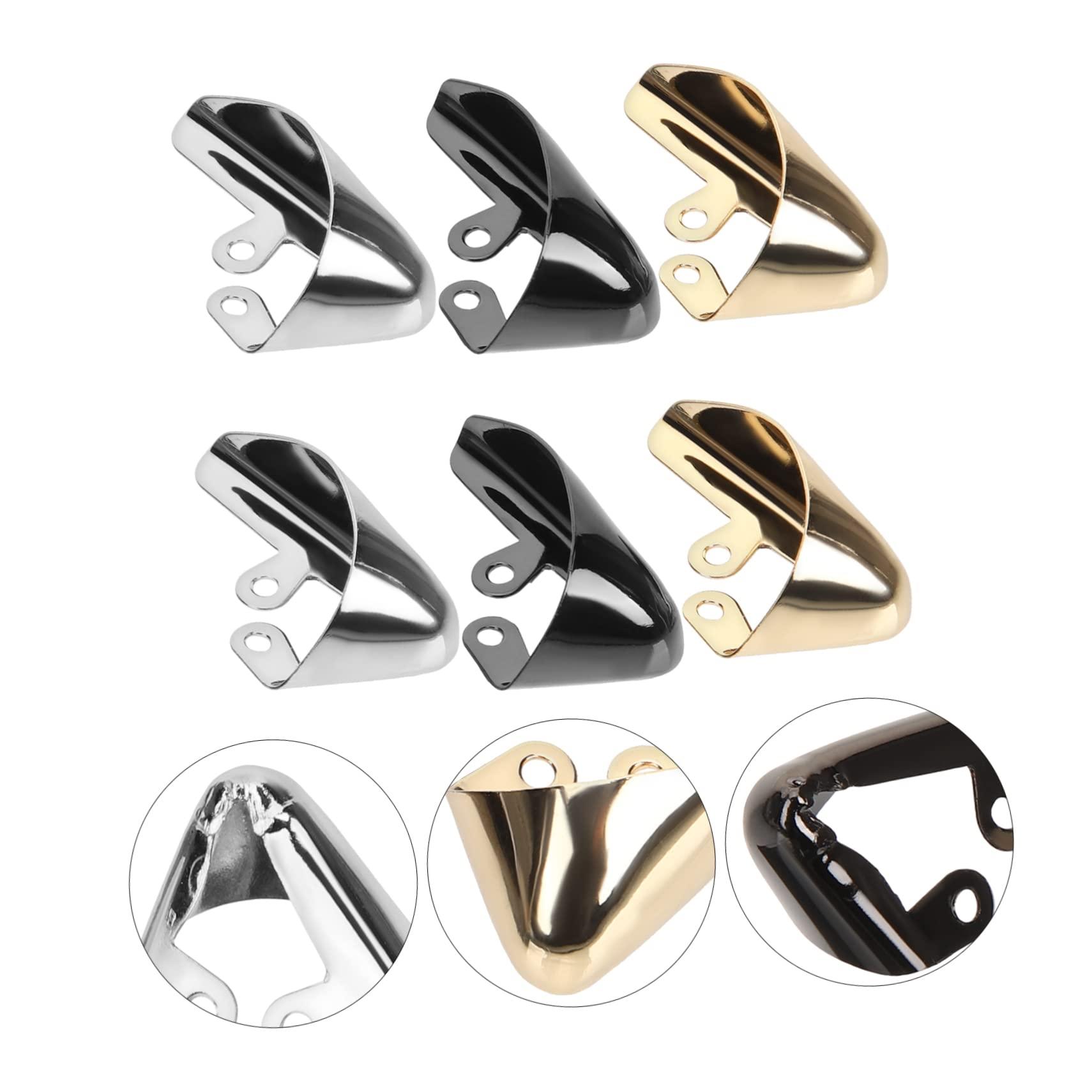 Hemoton Hemoton 24 pcs Toe Protector Shoe Heel Repair red Bottom Protectors Toe Covers Boot Toe high Heel Toe Cap high Heels Toe Cap Shoe Pointed Protector Cover Pointed Shoes Baotou Shoes Metal