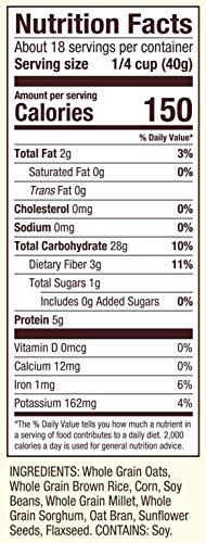 Bob's Red Mill Bob's Red Mill Gluten Free 8 Grain Hot Cereal, 25 OZ (Pack of 4)