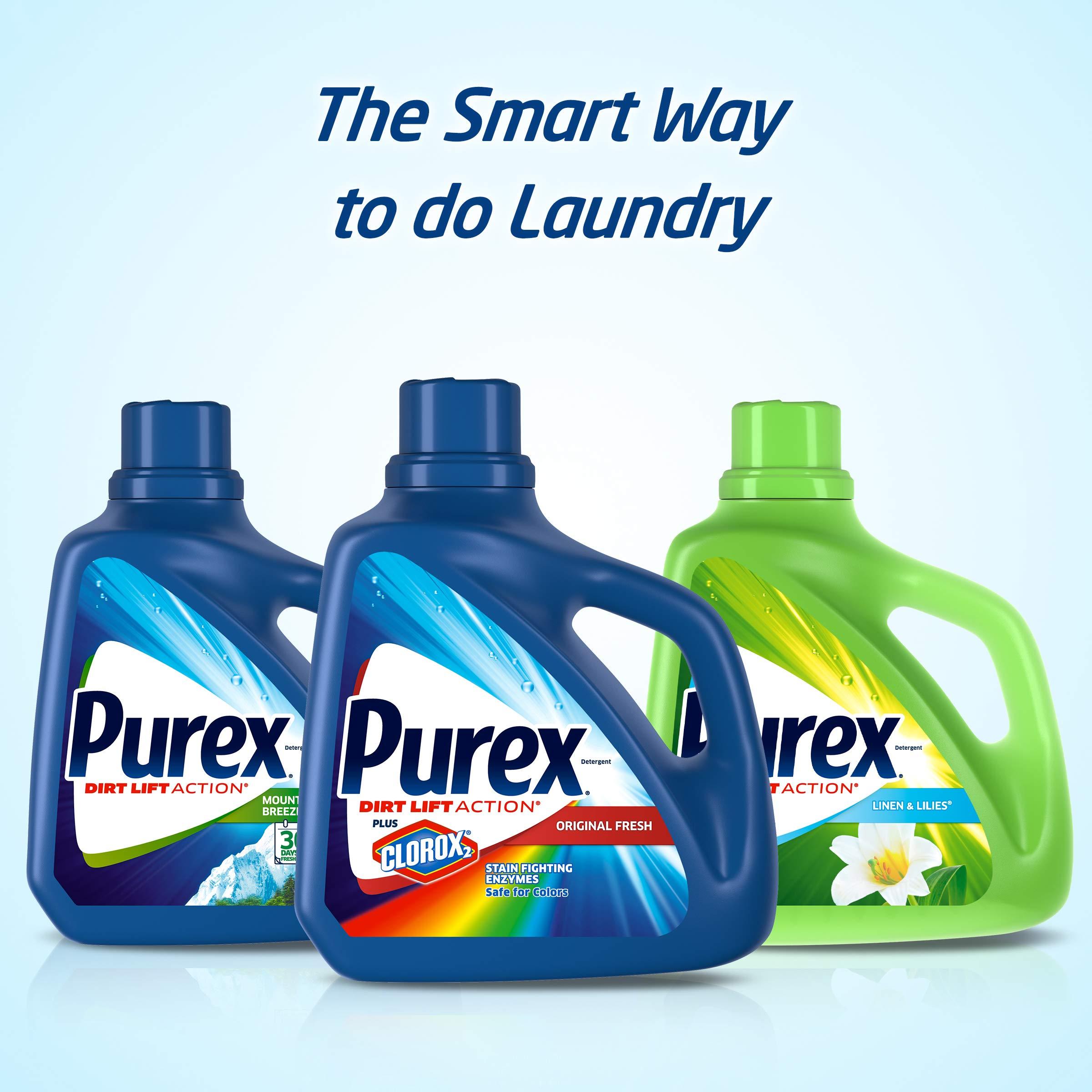 Purex Purex Liquid Laundry Detergent, Free & Clear, 75 Fluid Ounces, 57 Loads