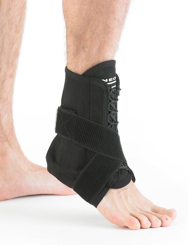 Neo-G Neo-G Laced Ankle Support - SMALL - Medical Grade Quality, breathable fabric HELPS support injured, arthritic ankles, repetitive sprains, strains, instability, inversion/eversion - Unisex Support