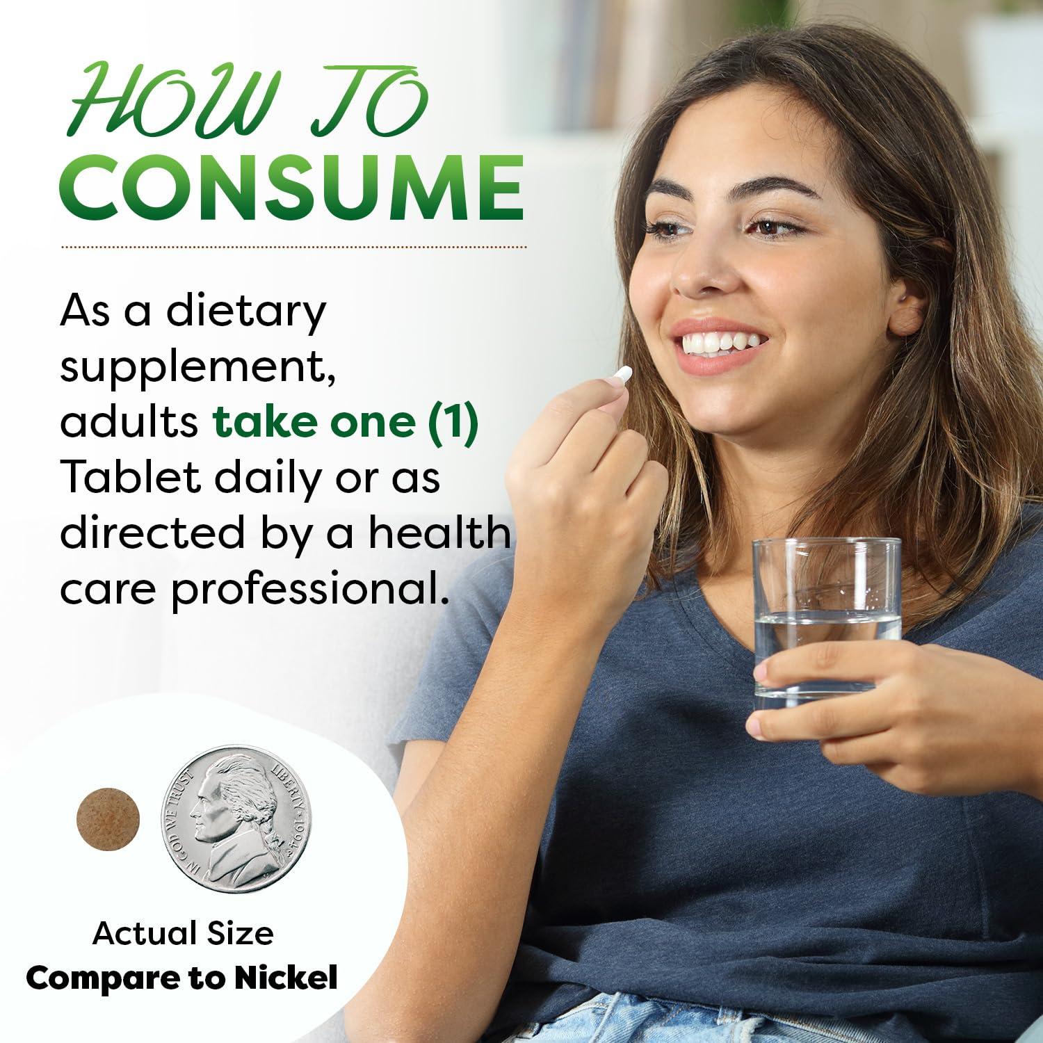 Best Naturals Best Naturals Iron Supplement (Iron Bisglycinate) - 25mg - 180 Tablets - Gentle of Stomach - Non-Constipating