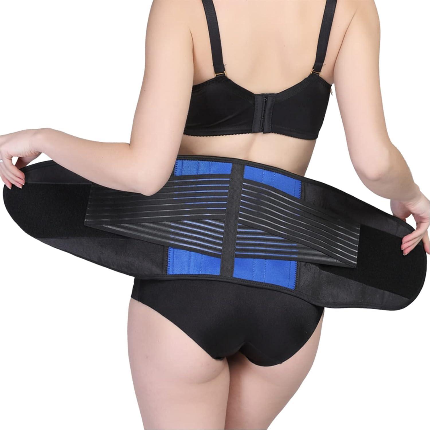 PROHEL PROHEL Plus Size S-6XL Posture Corrector for Men and Women Waist Trainer Tummy Control Postpartum Recovery Workout Belts Corset Lumbar Support Belts (Size : XXL.)