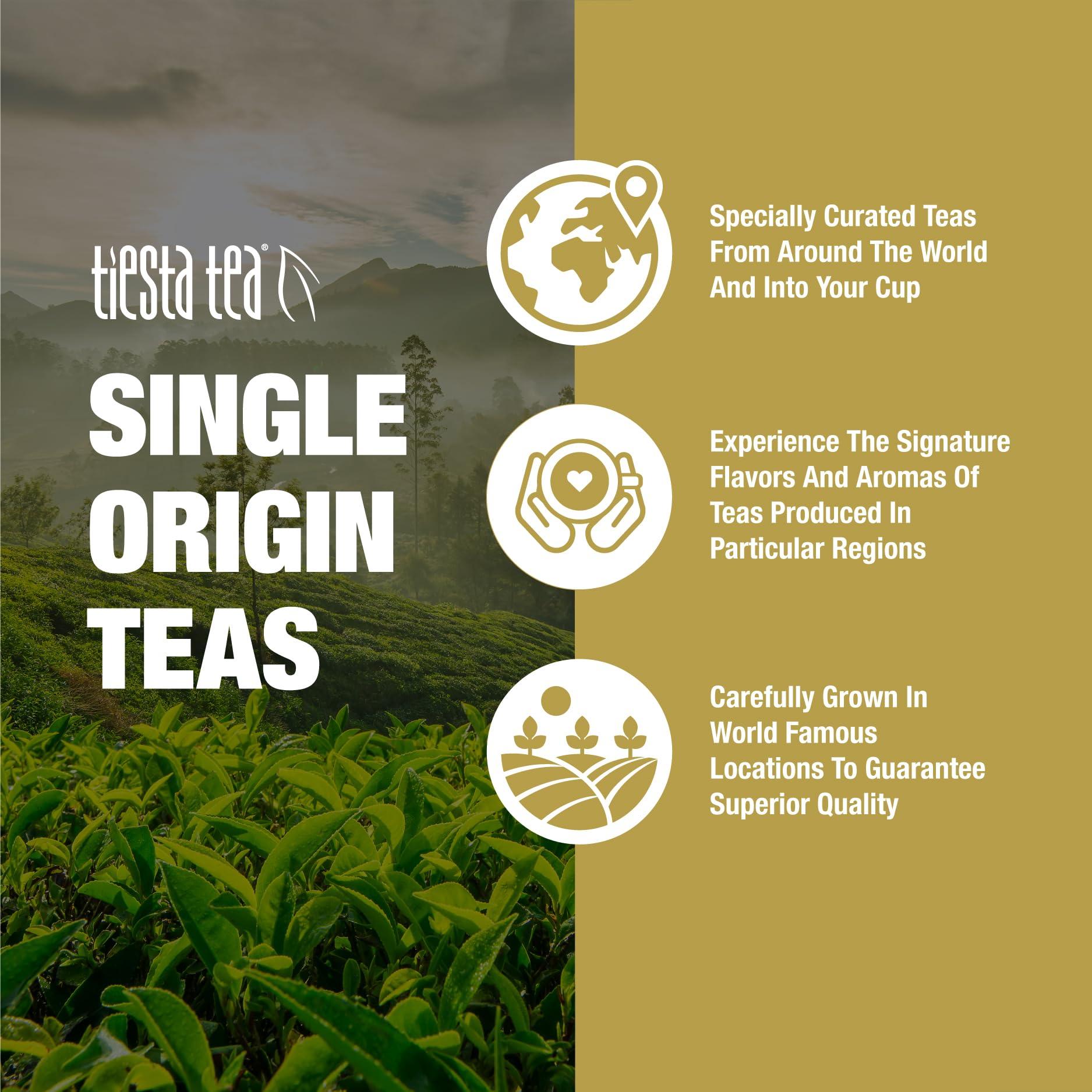 Tiesta Tea Tiesta Tea - Milk Oolong Tea | Single Origin Premium Loose Leaf Oolong Tea from China | Medium Caffeinated | Make Hot or Iced Tea & Up to 50 Cups | 100% Pure Unblended - 4oz Refillable Tin