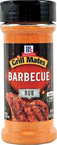 McCormick Grill Mates McCormick, Grill Mates Barbecue Rub, 6 Oz (Pack of 2)