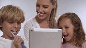 Blu Blu Smart Bluetooth Enabled Kids Toothbrush with Live Tracking App to Teach Children Healthy Brushing Habits, Share Results with Your Dentist (Blue). Wireless Rechargeable Electric.