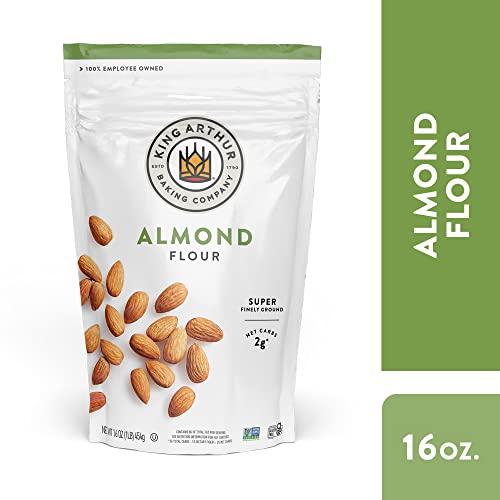 King Arthur King Arthur, Almond Flour, Certified Gluten-Free, Non-GMO Project Verified, Certified Kosher, Finely Ground, 16 Ounces