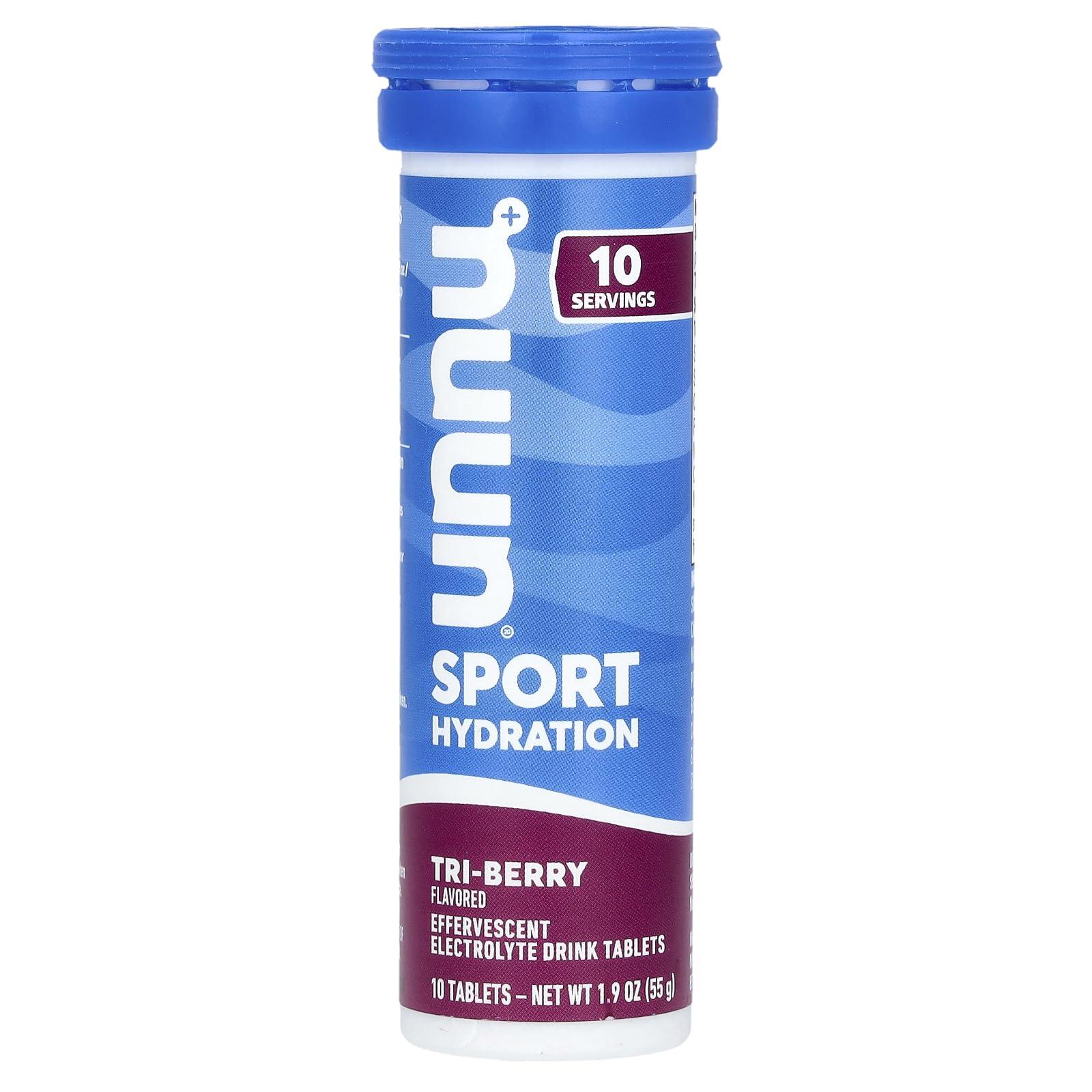 Nuun Nuun Active, Tri Berry, 10 ct