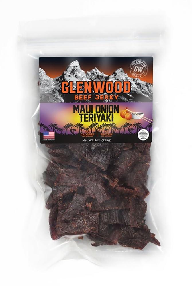 Glenwood Snacks Glenwood Snacks Beef Jerky Maui Onion Teriyaki Jerky 9 Ounce Resealable Bag