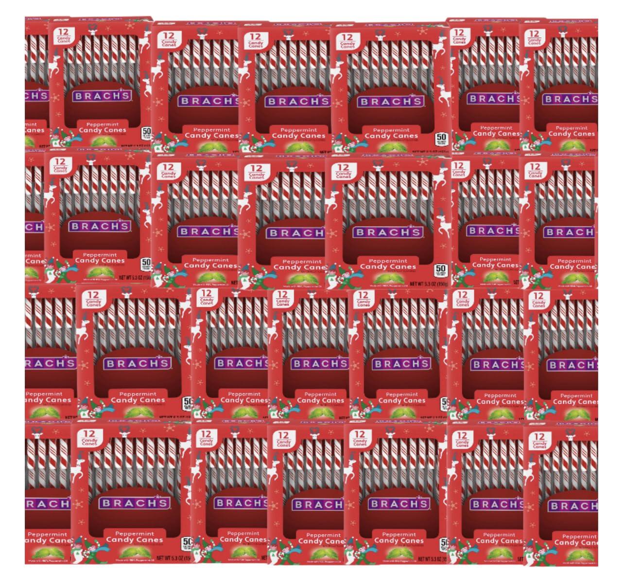 KANDYRIFIK CANDY CANES (432 COUNT) - 36 PACK, Peppermint Candy Canes, Individually Wrapped Bulk Candy Canes, Christmas Candy, Stocking Stuffers for Kids, Holiday Classic, Creative Booklet Idea and SameDay Shippers Souvenir Included