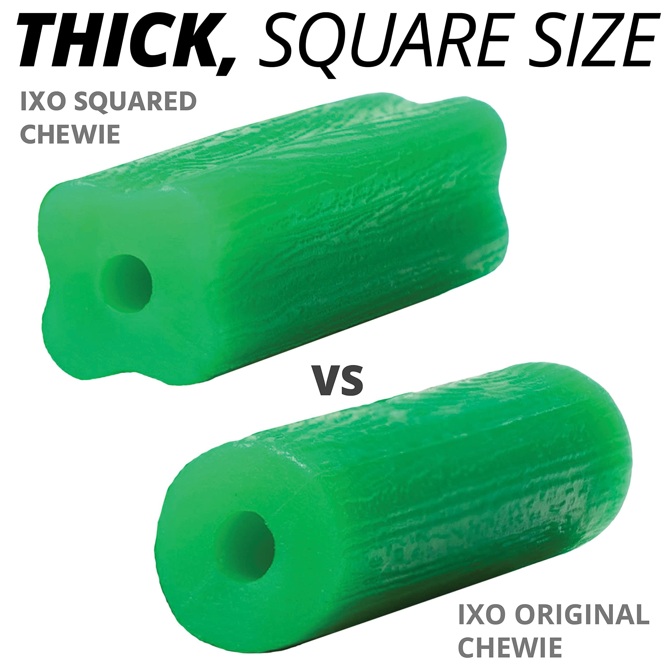 IXO IXO Square Aligner Chewies for Invisalign Aligners - Orthodontic Chewies for Retainers, Invisalign Accessories, and Invisalign Munchies - 10 Pack - Mint Scent