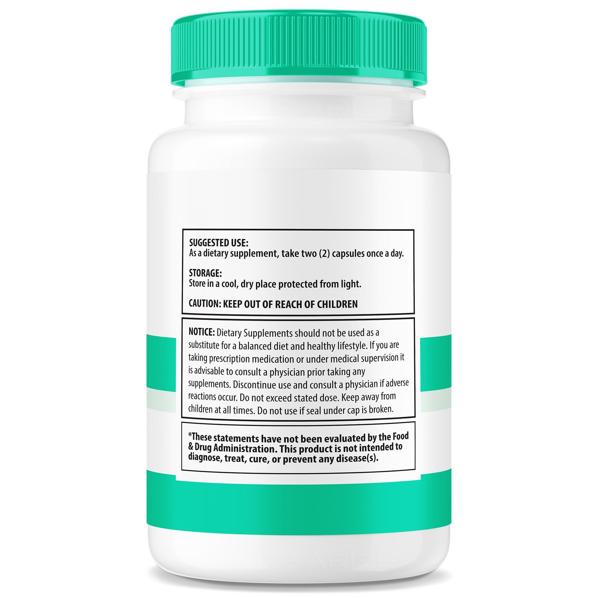 NutraRize Vertigenics - Natural Formula for Balanced Nutrition, Maximum Strength Supplement for Cognitive Health & Wellness, Premium Support Capsules, Vertigenics Reviews Official (60 Capsules)