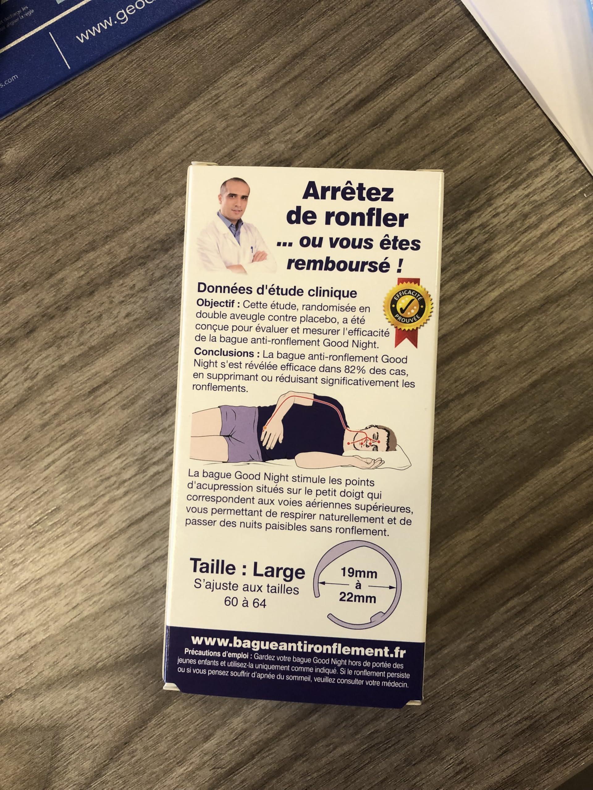 Polaroisin International Huyder Pharma Good Night Anti-Snoring Ring Large