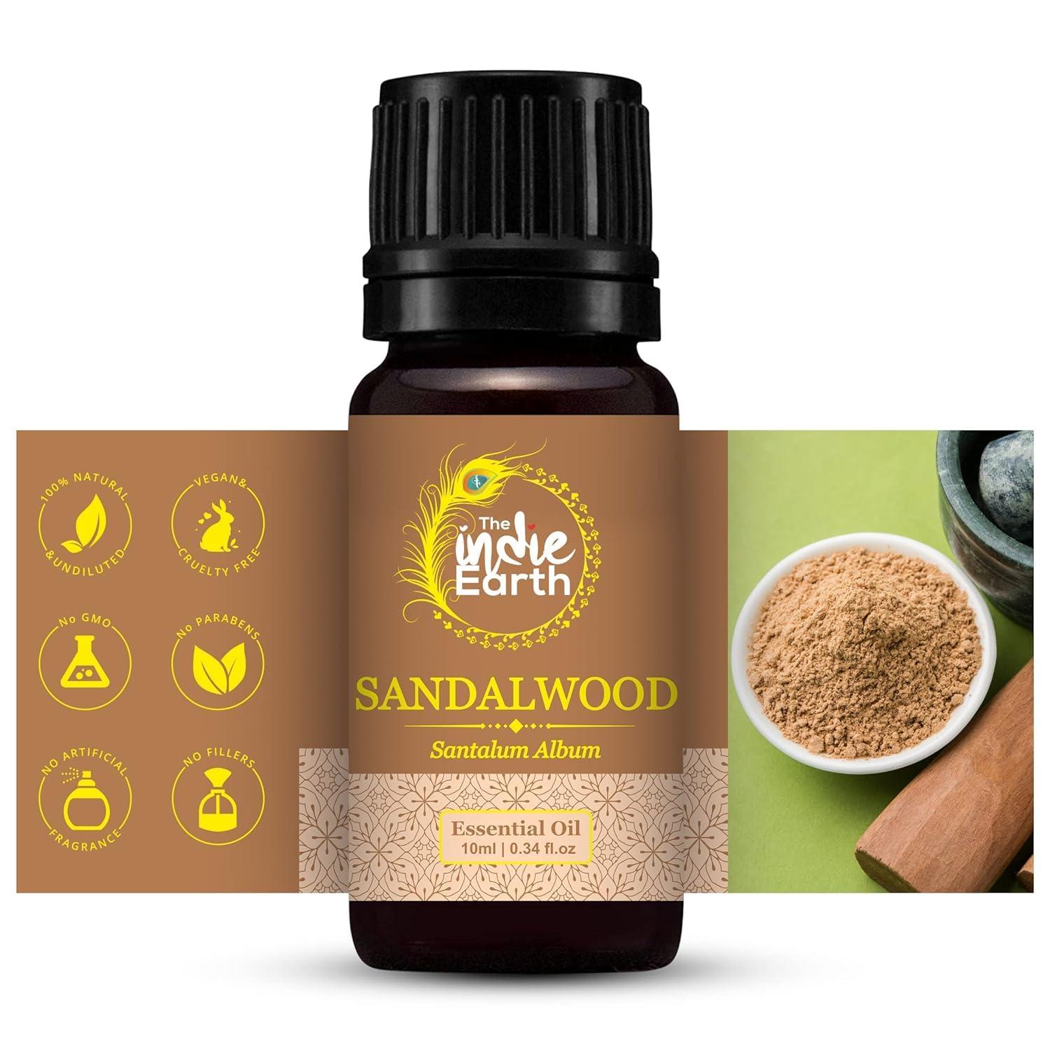 Generic 100% Pure & Undiluted Sandalwood Oil for Skin Care, Focus, Meditation - for Dry Skin and Uplift Mood - for Aromatherapy & Topical Use10 ML