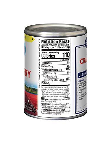 Ocean Spray Ocean Spray Cranberry Sauce Jellied, 14-Ounce Bottles (Pack of 24)