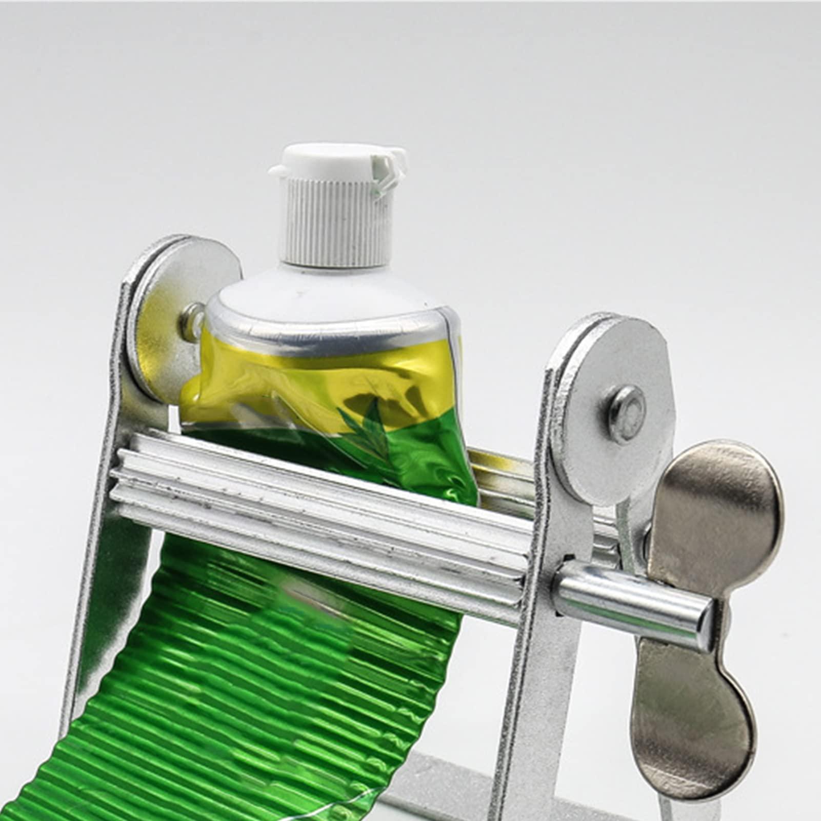 Naroote Toothpaste Squeezer Tube Roller, Multifunctional Metal Toothpaste Tube Squeezer Paint Tube Wringer Tooth Pastetooth Paste Squeeze for Artist, Hair Salon, Painter