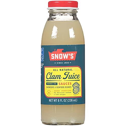 Bumble Bee Snow\'s All Natural Clam Juice, 8 Fl Oz (Pack of 2)