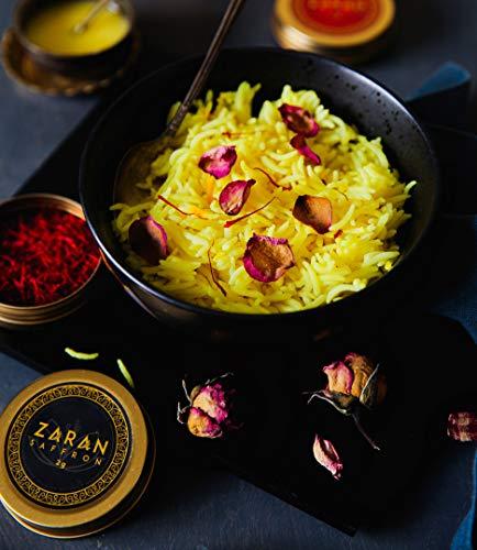 Zaran Saffron Zaran Saffron, Superior Saffron Threads (Coupe) Premium grade Saffron Spice for Paella, Risotto, Tea's, and all Culinary Uses (2 Grams)