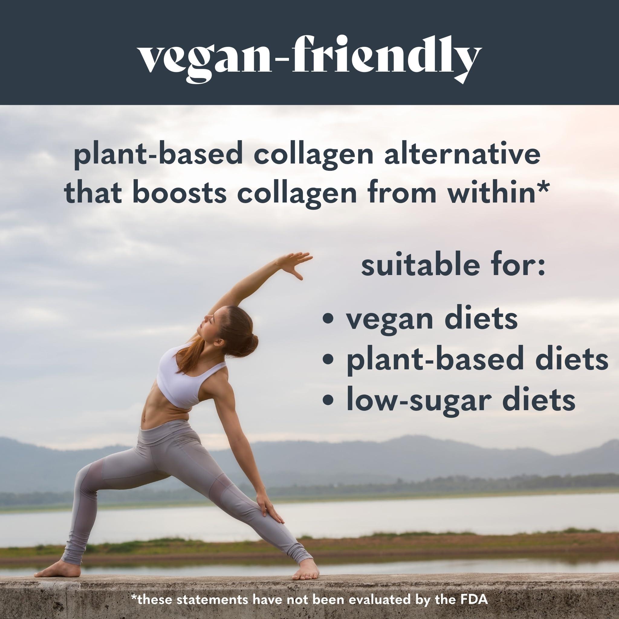 Copina Co. Copina Co. Original Vegan Collagen Booster Creamer Mix: Plant Based Collagen Support Smoothie Drink Vegan Creamy Blend | Original Flavor | 1 Bag - 25 servings per bag
