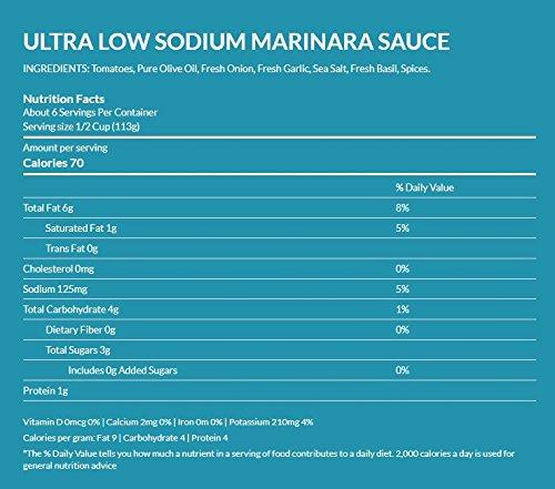 Hoboken Farms Hoboken Farms Marinara Pasta Sauce, Low Sodium, 25 Ounces (Pack Of 6)