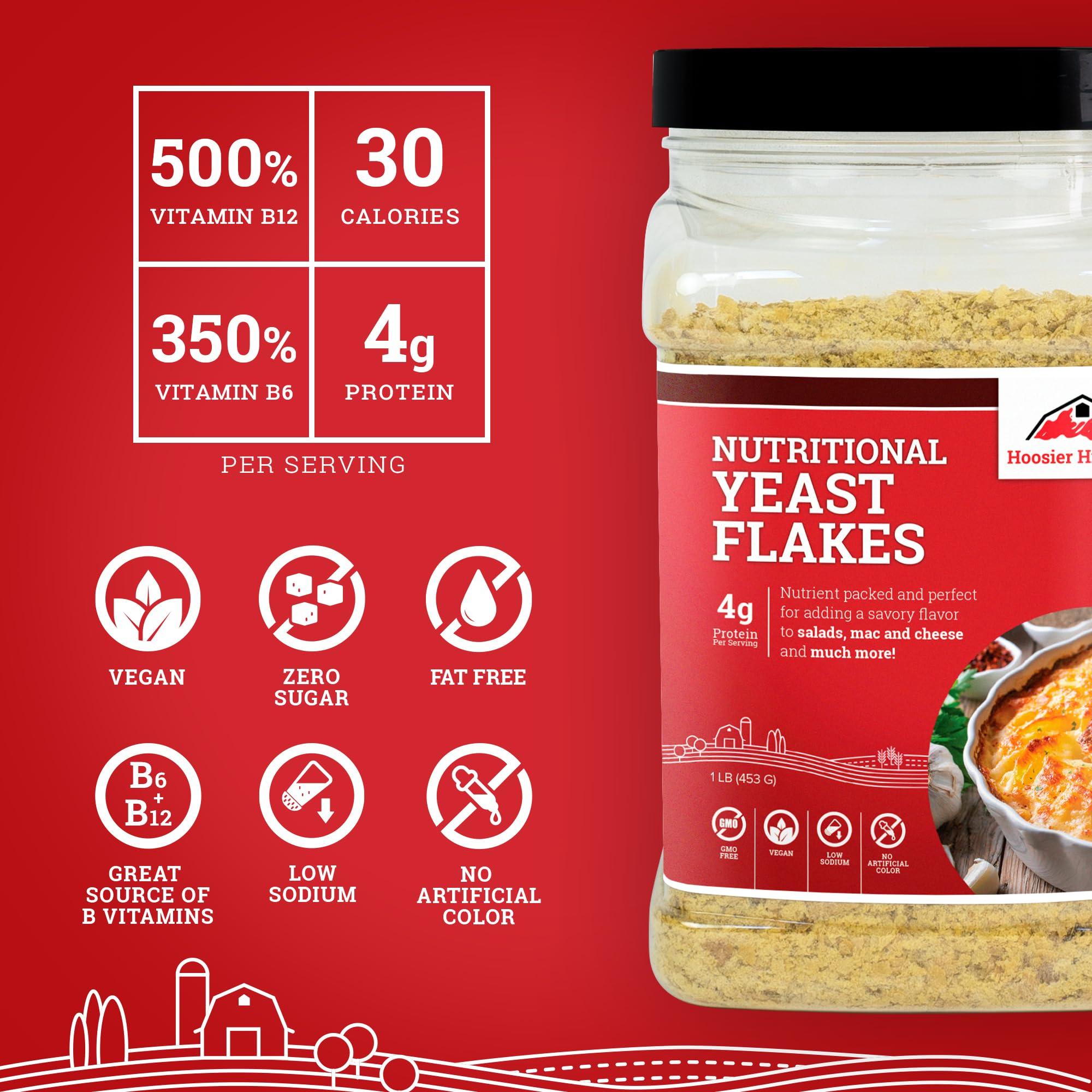 Hoosier Hill Farm Hoosier Hill Farm Nutritional Yeast Flakes, 1LB (Pack of 1)