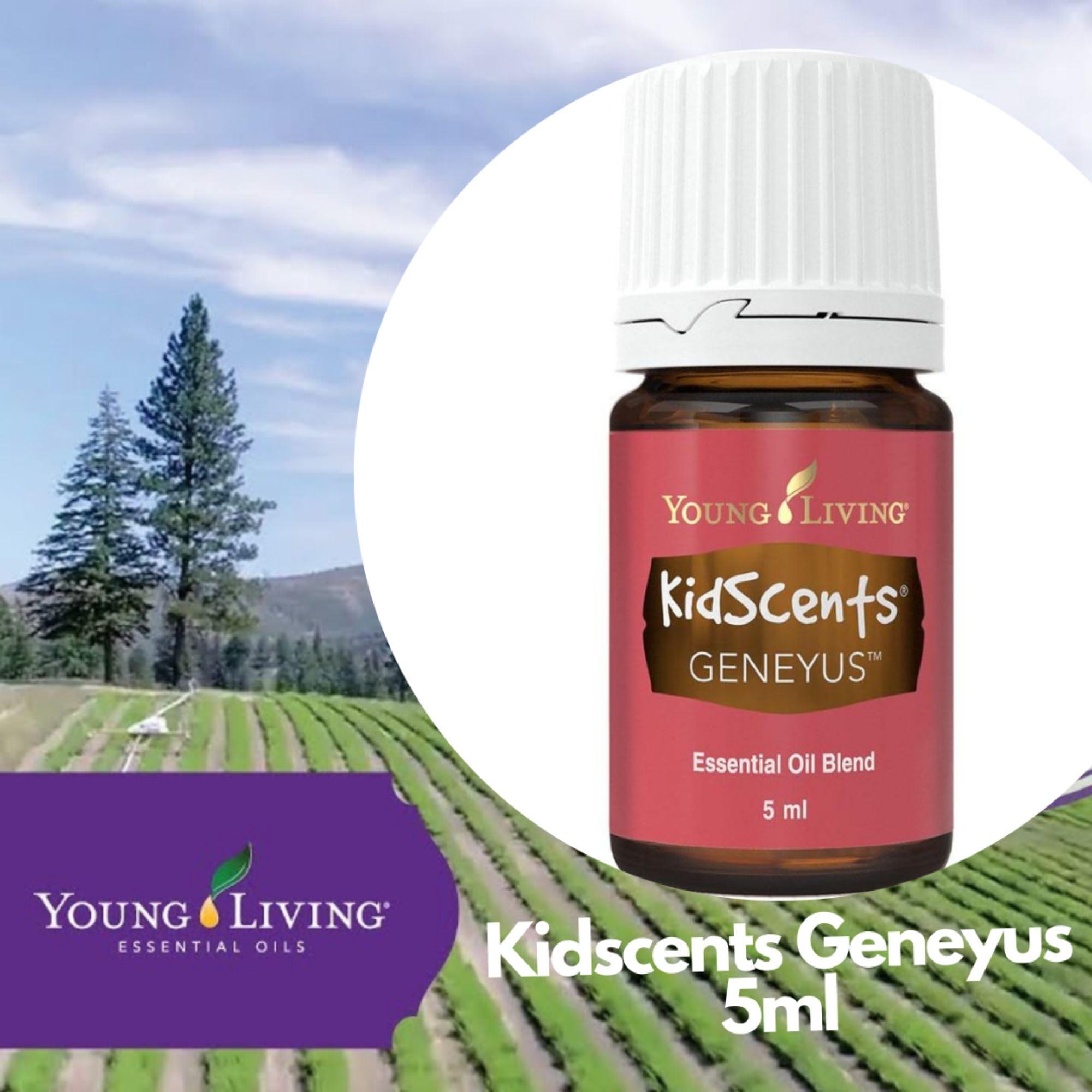 Young Living Young Living - KidScents GeneYus Essential Oil Blend 5 ml | Inspiring Aroma for Kids | Kid-Friendly | Natural Focus Support | Creates an Invigorating Ambiance