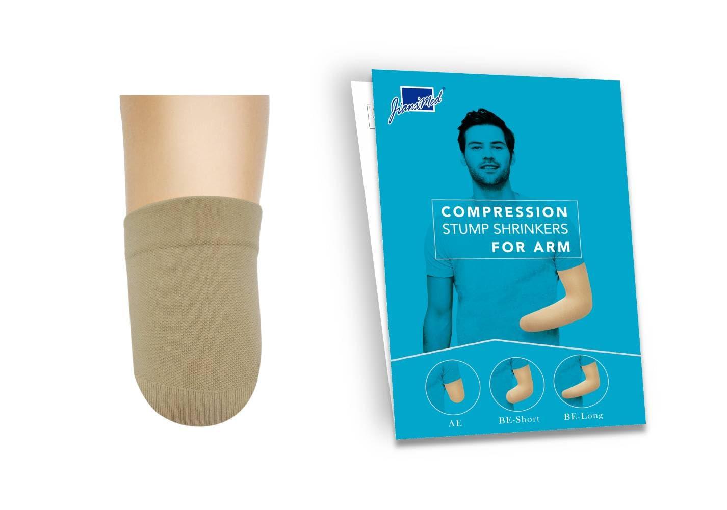 JianiMed JianiMed Prosthetic Stump Shrinkers for Armabove Elbow, Compression, HealthCare, Amputee arm sleeve, 20-30, Elastic, Taiwan Excellence L