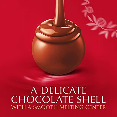 Lindt Lindt LINDOR Holiday Milk Chocolate Truffle Candy Maxi Ball, 8.8 oz. (2022)