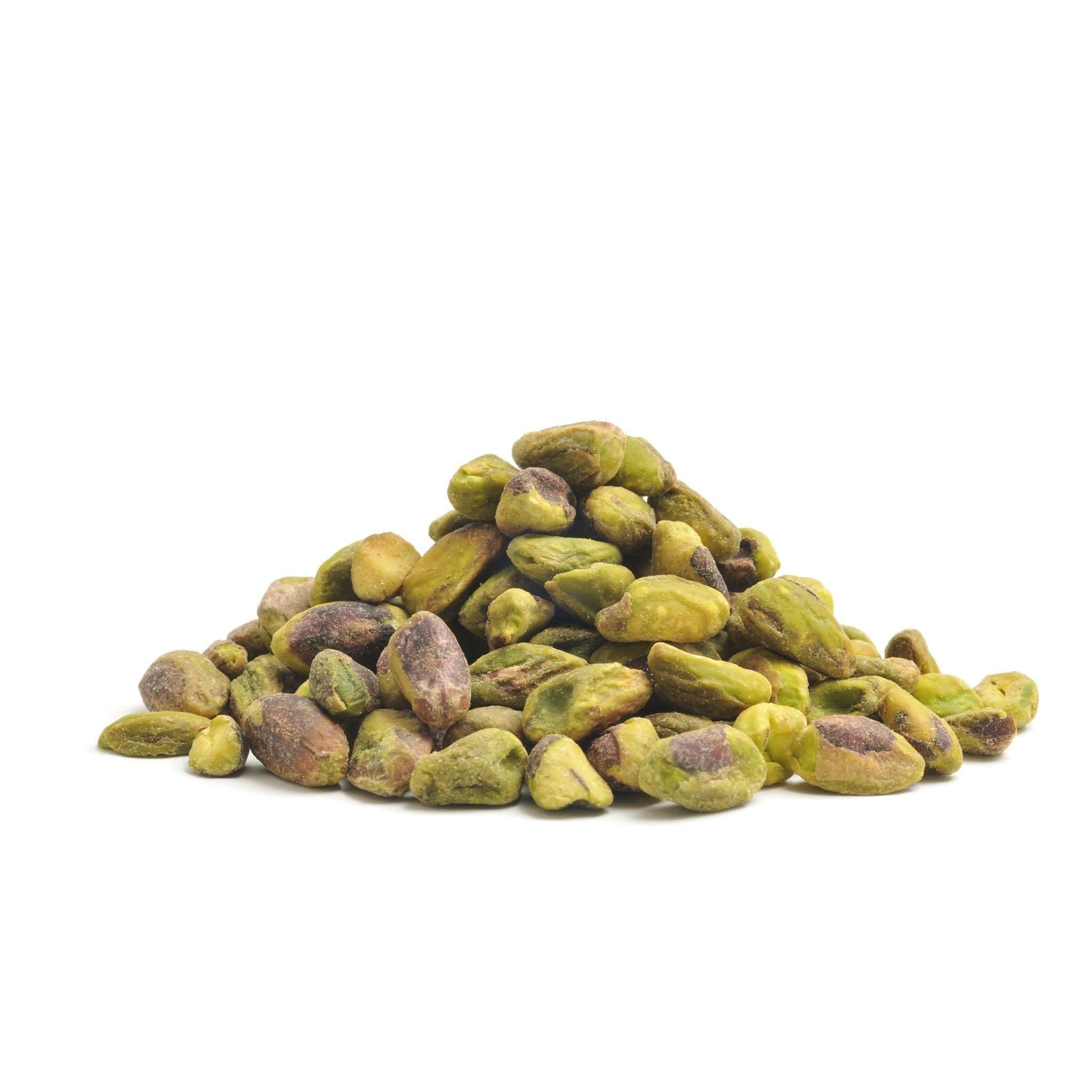 AIVA WE BELIEVE IN QUALITY Aiva Raw Pistachios, No Shells, Unsalted (2 LB) Premium Whole Nuts for Snacking, Cooking, and Baking