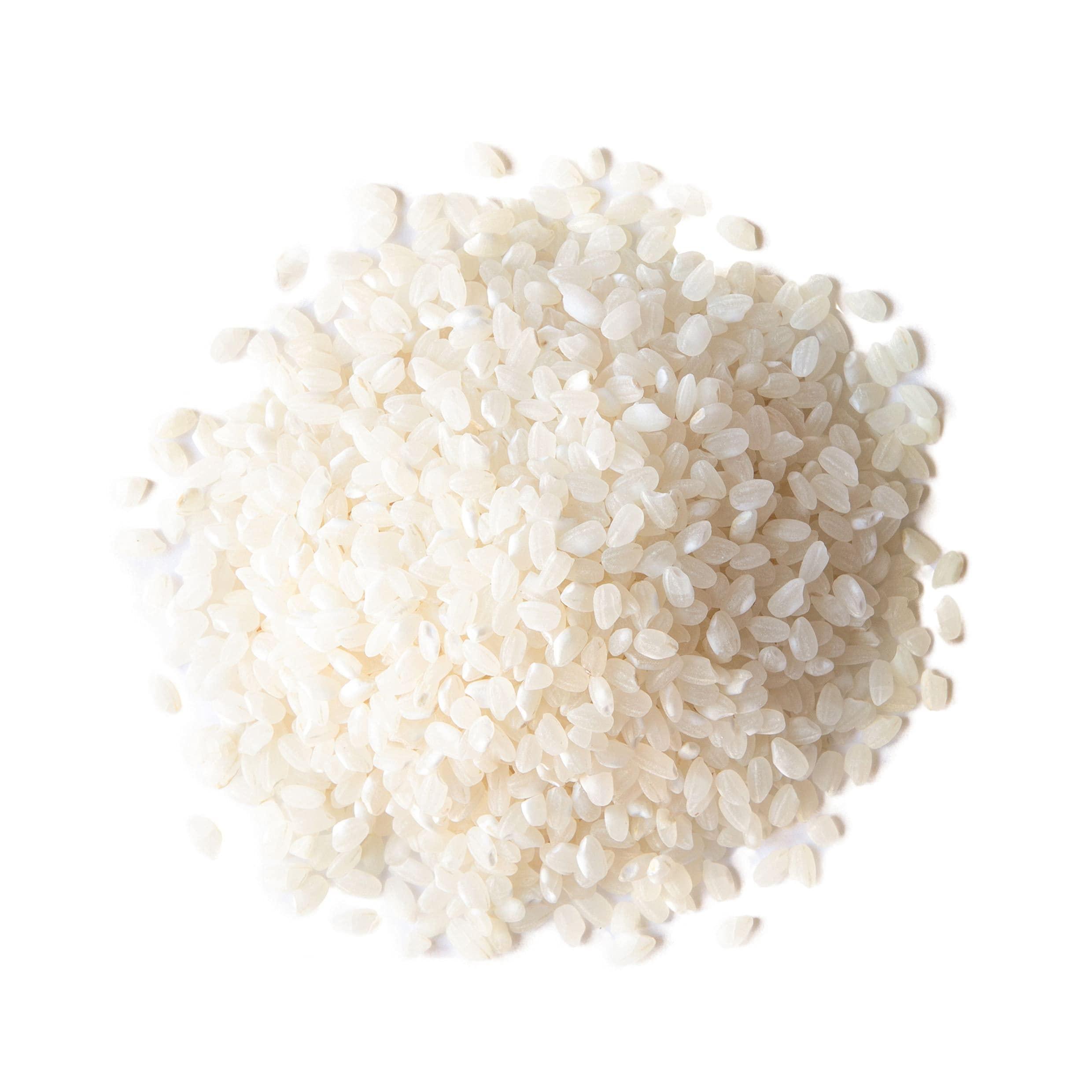 Food to Live Food to Live Short-Grain White Rice, 12 Pounds Premium Japanese Style Short-Grain, Perfectly Sticky, Vegan, Kosher rice. Easy to Cook. Great as a Side Dish. Great for Sushi, Rice Salads, Desserts