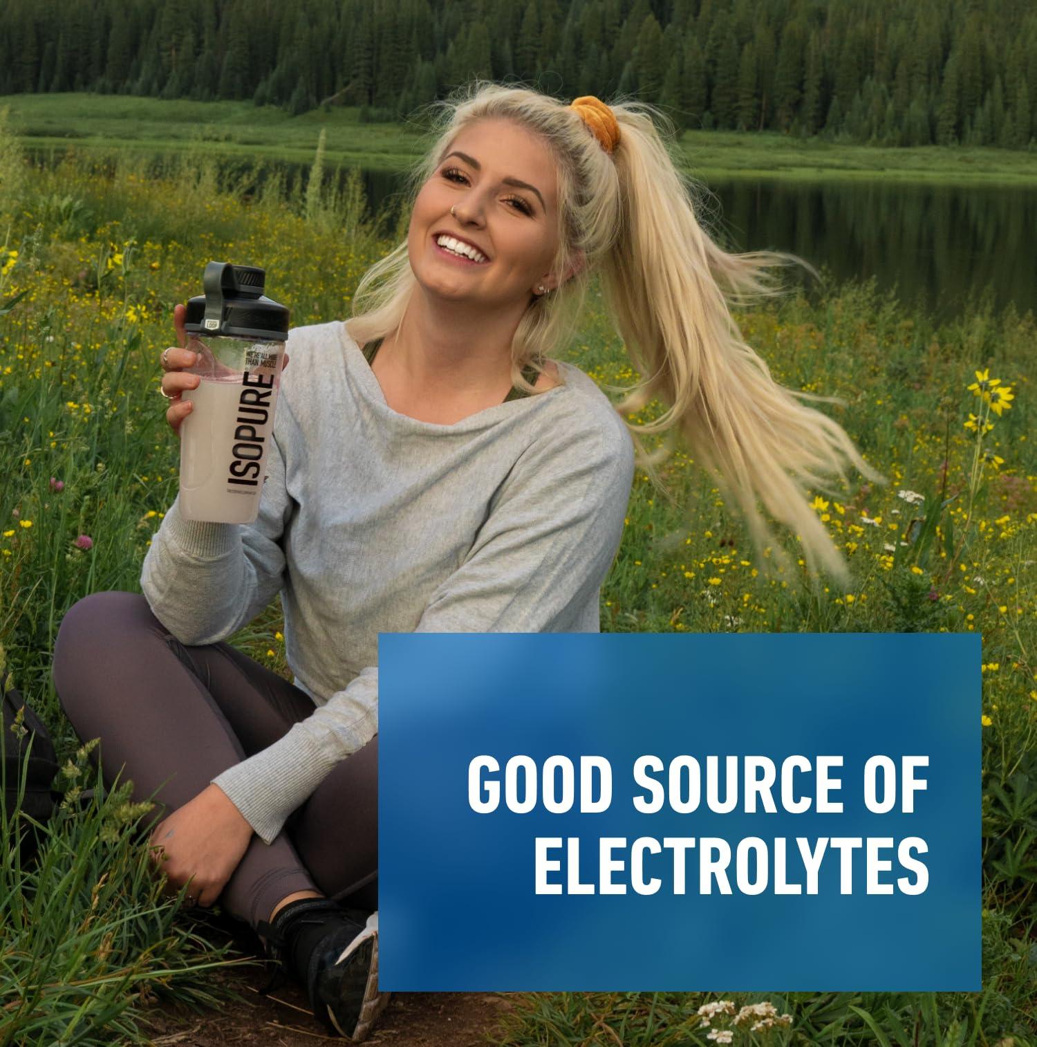 Isopure Isopure Zero Carb 100% Pure Whey Isolate Protein Powder, Lactose Free, Gluten Free, With Vitamins, Creamy Vanilla, 25g Protein Per Serving, 7.5 Lbs, 110 Servings (Packaging May Vary)