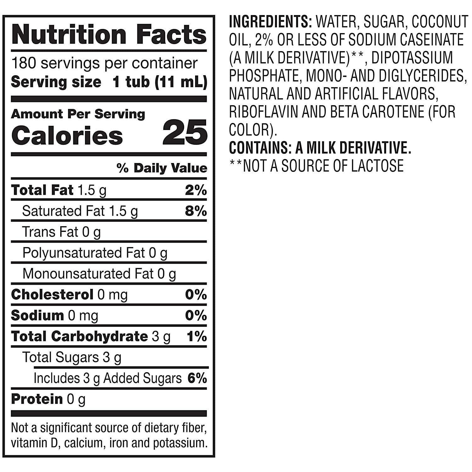 Nestle Coffee mate Nestle Coffee mate Coffee Creamer, Hazelnut, Liquid Creamer Singles, Box of 180 Singles