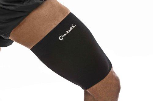 Cho-Pat Cho-Pat Thigh Compression Sleeve - for Tight and Sore Hamstrings, IT Band Syndrome (ITBS), Hamstring Strain, Tight Quadriceps - XL (20.5"-21.5")