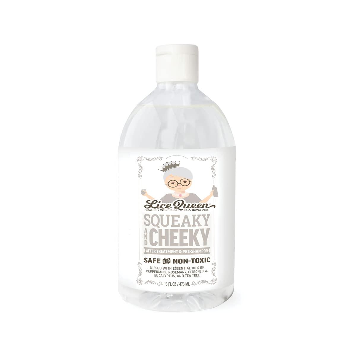 Lice Queen Lice Queen Post-Treatment Shampoo  Removes Lice & Eggs with Citronella, Peppermint & Rosemary  Safe for Daily Use  Sulfate & Paraben Free  16 Fl Oz (474ml)  for All Hair Types