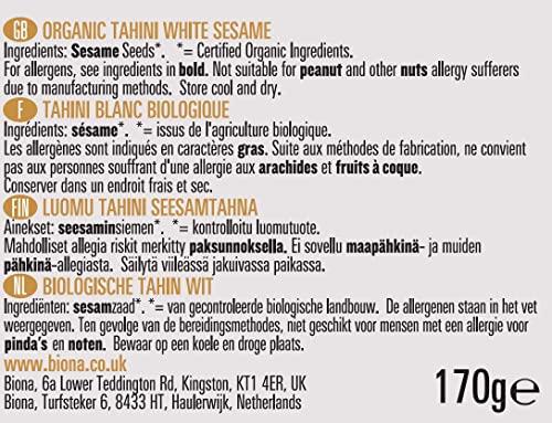 Biona Biona Organic - Tahini White Butter - 170g (Case of 6)