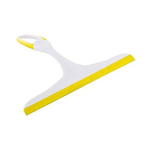 Black Duck Brand Set of 8 Black Duck Brand Slim Design 9.5" x 9" Window Shower Glass Squeegee Assorted Colors (8)