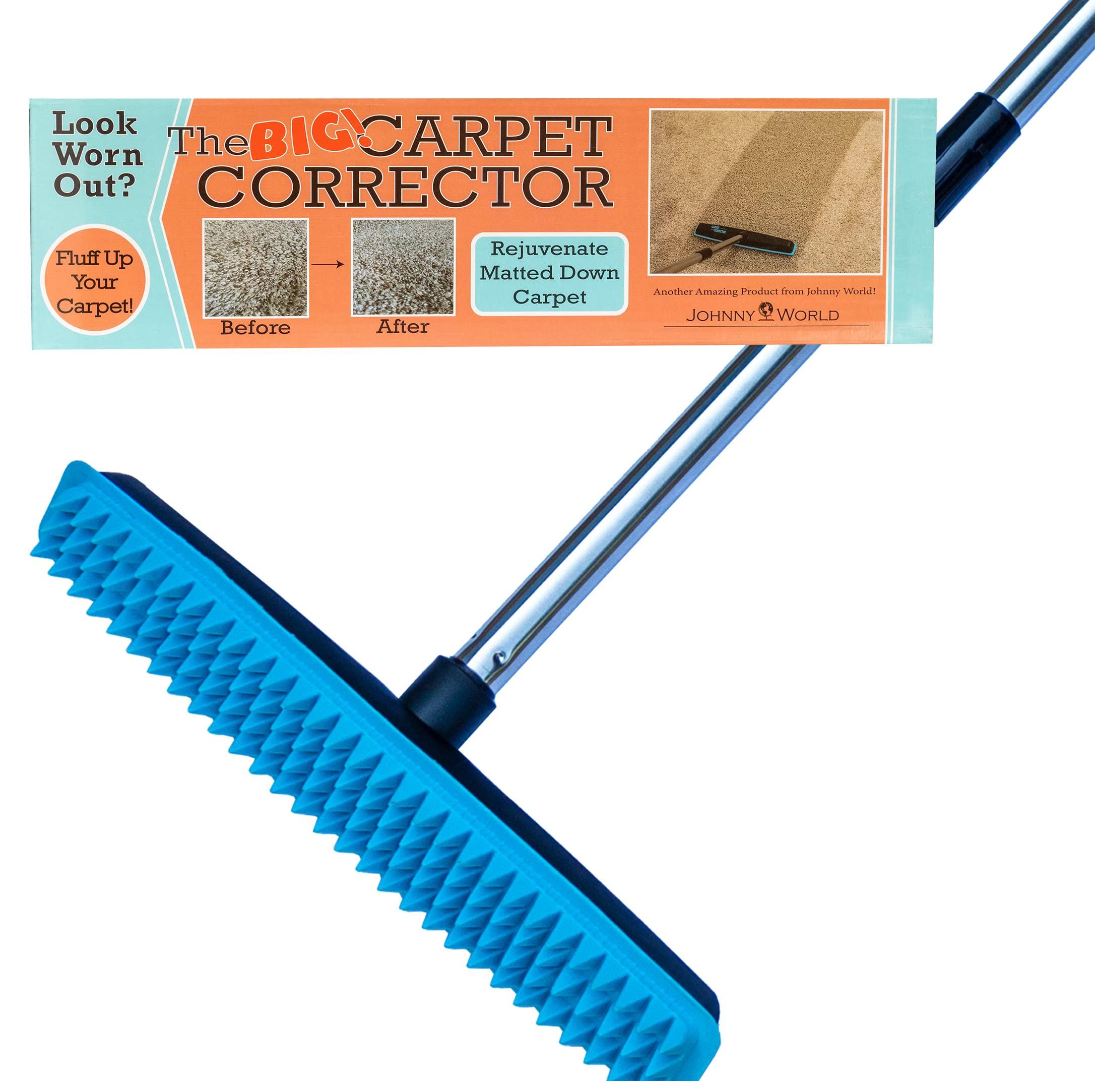 Carpet Corrector The Big Carpet Corrector - Rejuvenate Matted Down Carpet! Great for Steps, Hallways and High Traffic Areas. Large Version of The Carpet Corrector!