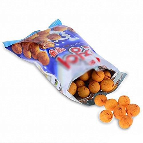 OrionSnack Squid Snack Peanut Ball 98g (Pack of 10)