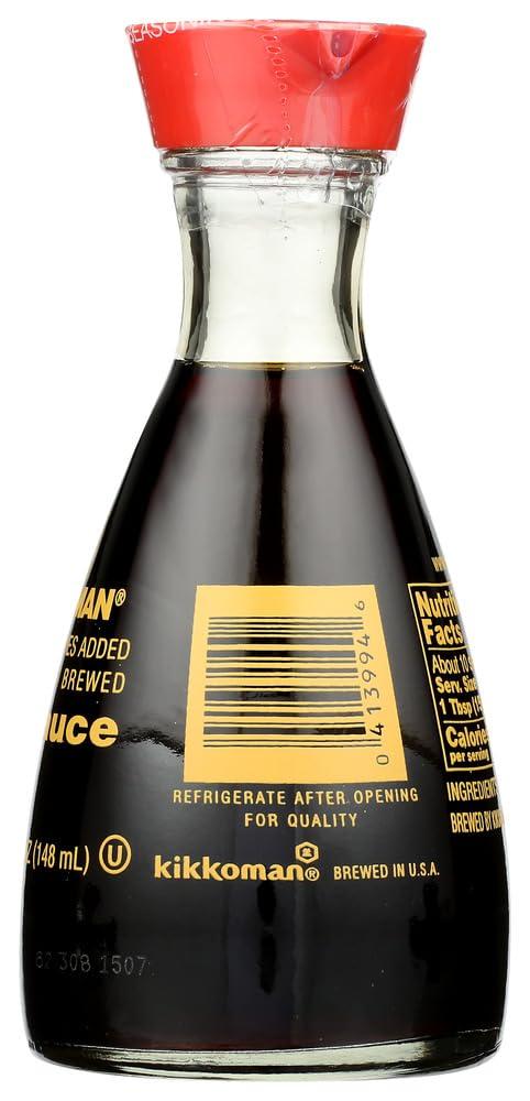Kikkoman Kikkoman Soy Sauce in Dispenser, 5 Fl Oz (Pack of 2)