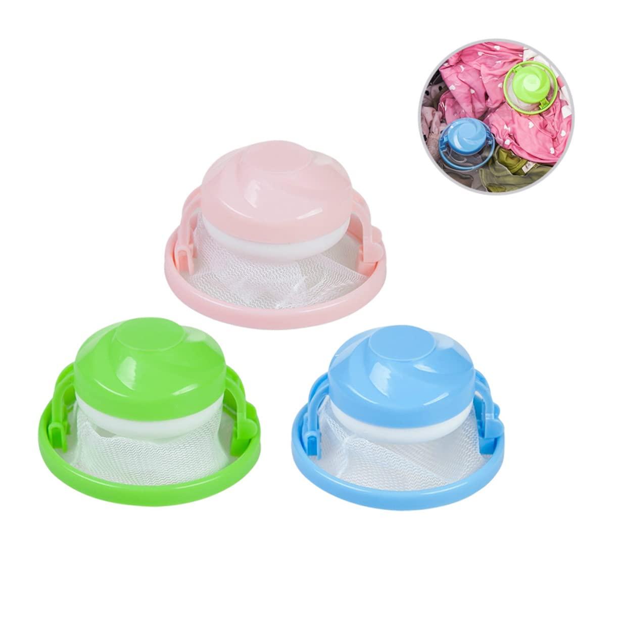 Beavorty Beavorty 6 Pcs Hair Catcher Washing Machine Pet Hair Catcher Washing Machine Filter Bag Dog Hair Catcher for Washer Mesh Strainer Washing Machine Hair Catcher Universal Laundry Ball