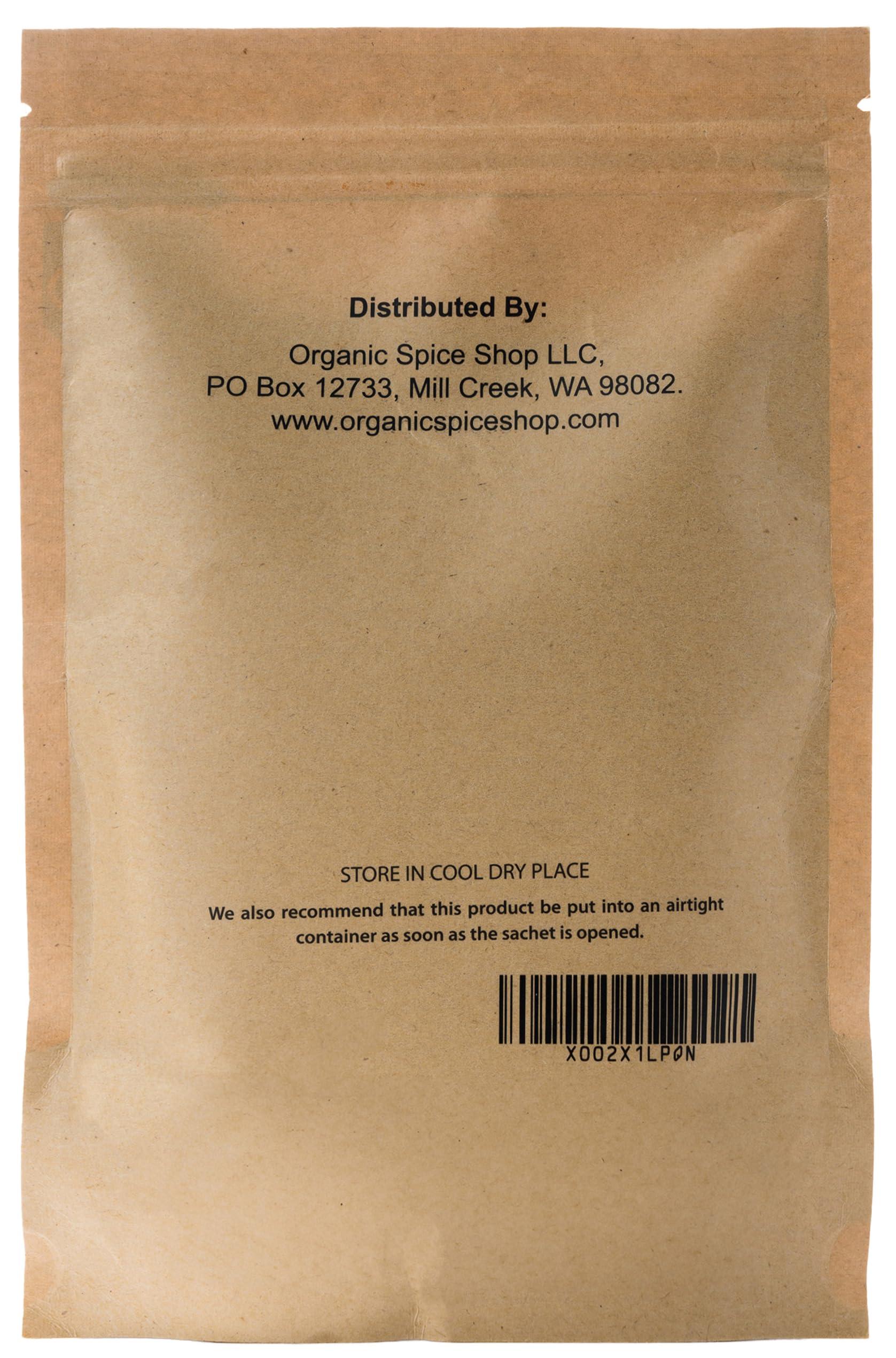 Organic Spice Shop Organic Ceylon Cinnamon Powder | Certified USDA Organic and Kosher| Ceylon Cinnamon Powder Organic from Sri Lanka | Organic Cinnamon Ceylon from Sri Lanka| Premium Quality True Cinnamon Powder | 7 oz (200g) Eco-Friendly Resealable Bag