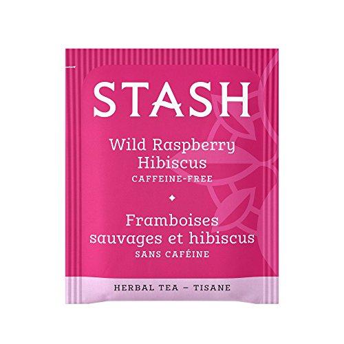 Stash Stash Wild Raspberry Herbal Tea, Caffeine Free, 20 ct