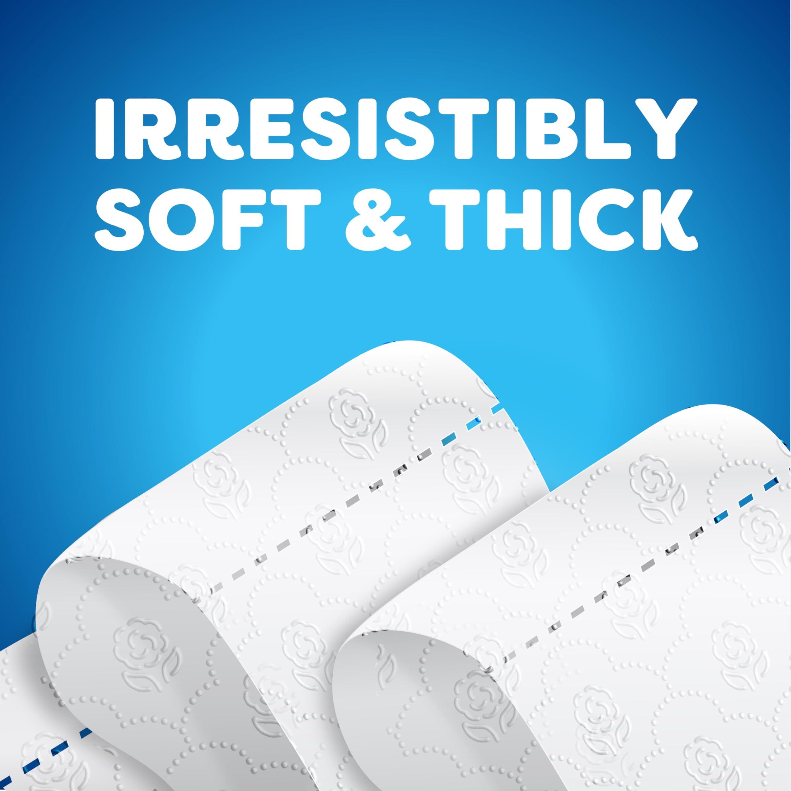 Cashmere Cashmere Bathroom Tissue 2-Ply Thickness - Soft Toilet Paper | Pack of 12 Double Rolls 242 Sheets per Roll