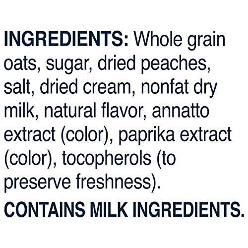 Quaker Quaker, Instant Oatmeal, Peaches And Cream, 10 Ct, 10.5 Oz