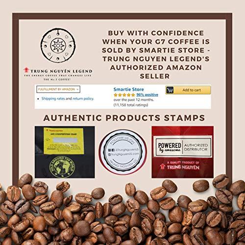 TRUNG NGUYEN G7 pure black coffee, 30 Grams by Trung Nguyen