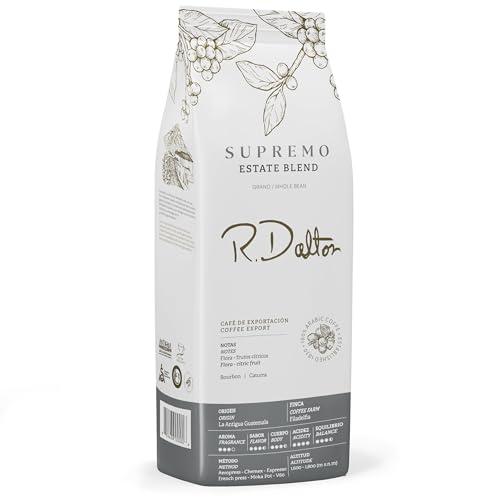 R Dalton R. Dalton Coffee Supremo Estate Blend Whole Bean Coffee - Medium Roast - Flora And Citric Fruit Notes - All Brewing Methods - Premium Quality From Antigua Guatemala 100% Arabica - 12 oz