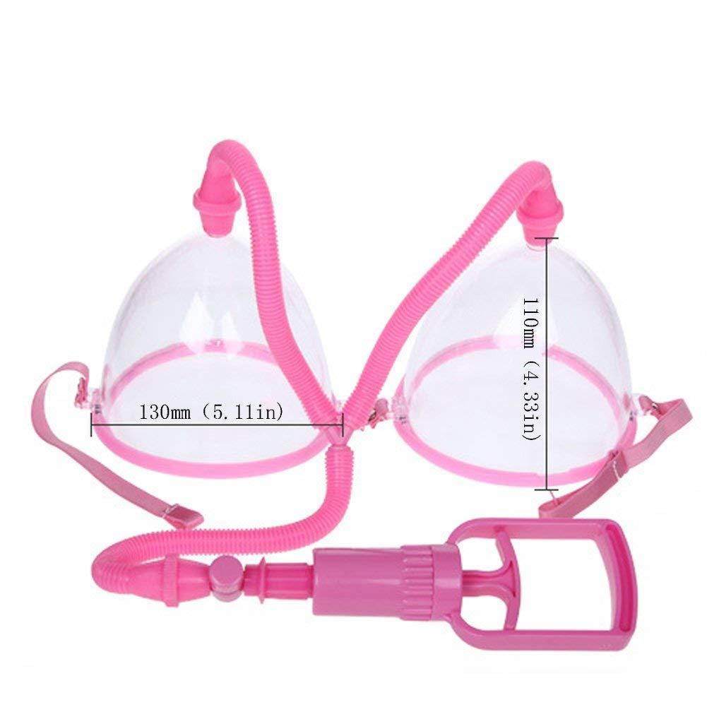 HenMerry HenMerry Women Larger Dual Vacuum Suction Cup Breast Pump(Manual)