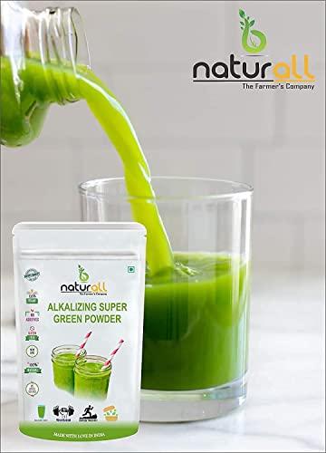 BETT BETT Alkalizing Super Greens | Natural Vitamins and Minerals | Rich in Antioxidants - 200 GM by B Naturall.